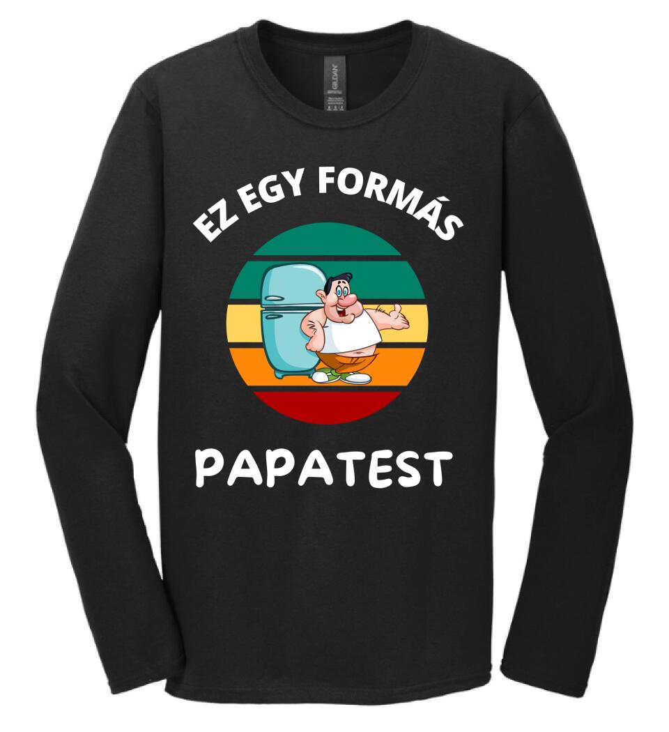 Papatest póló