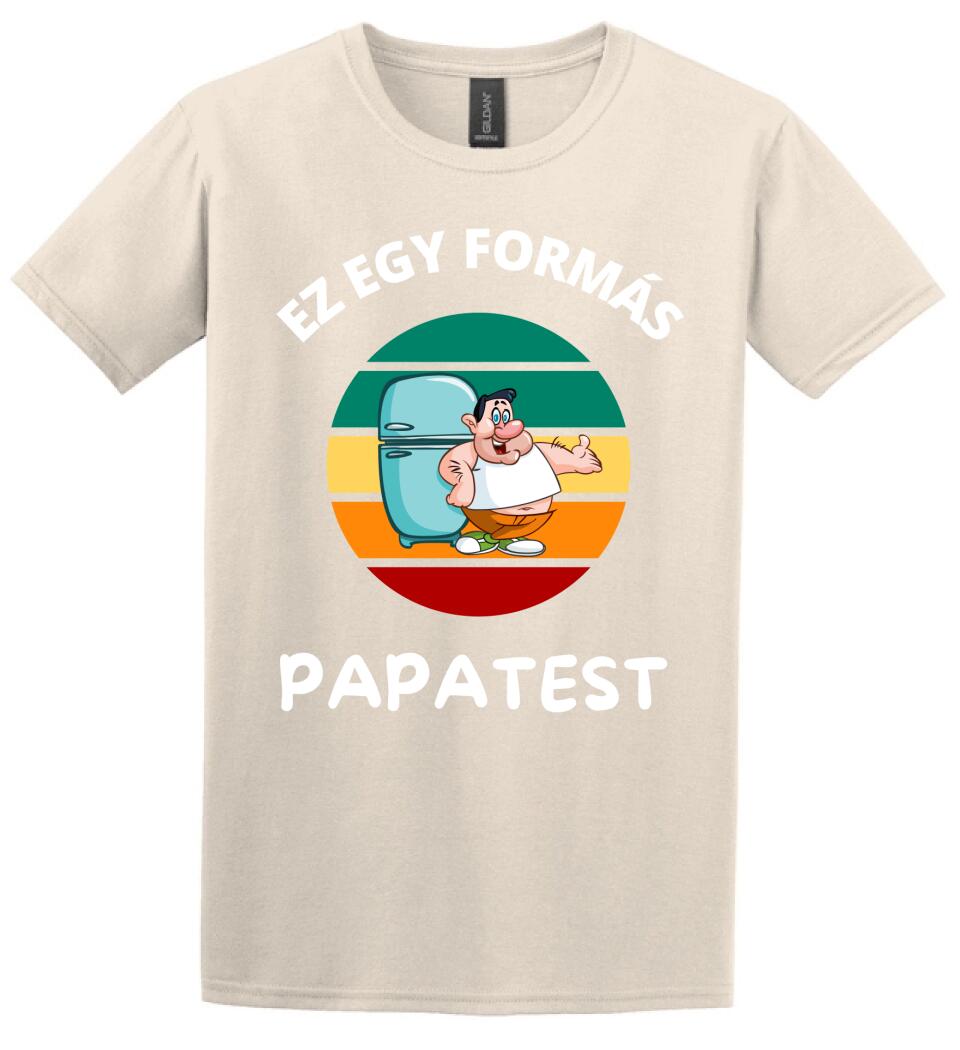 Papatest póló