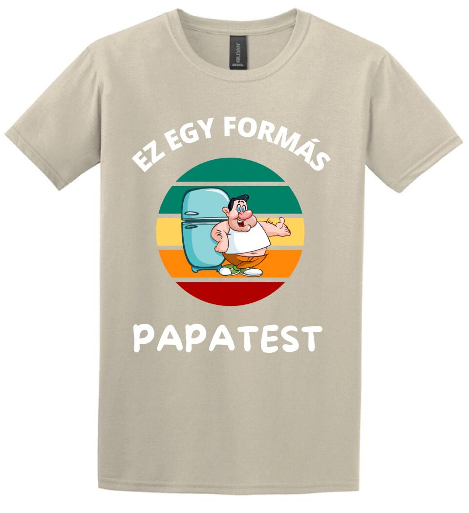 Papatest póló
