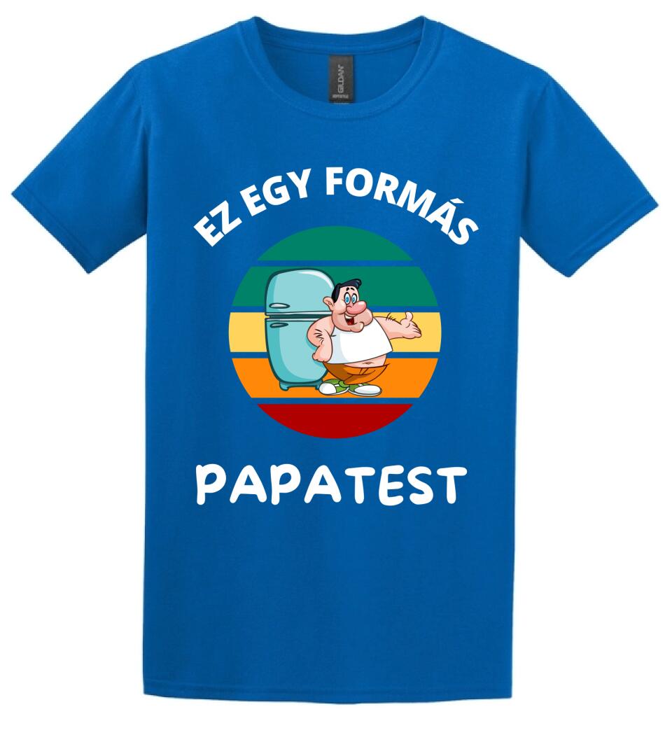 Papatest póló