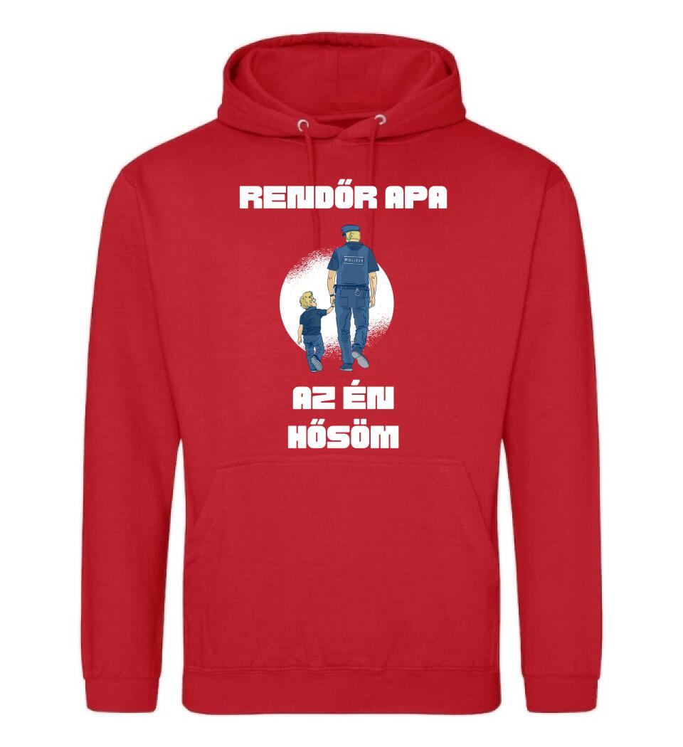 Rendőr apa hős póló