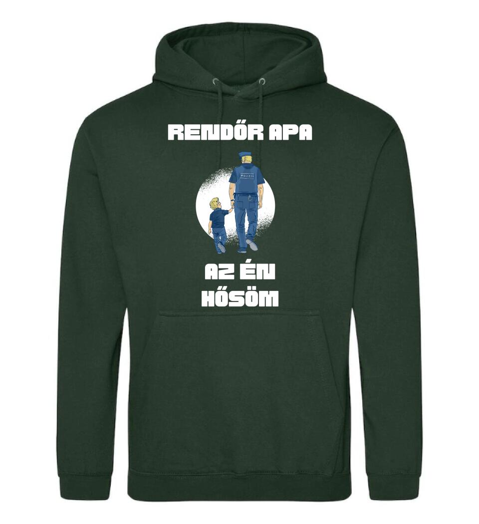 Rendőr apa hős póló