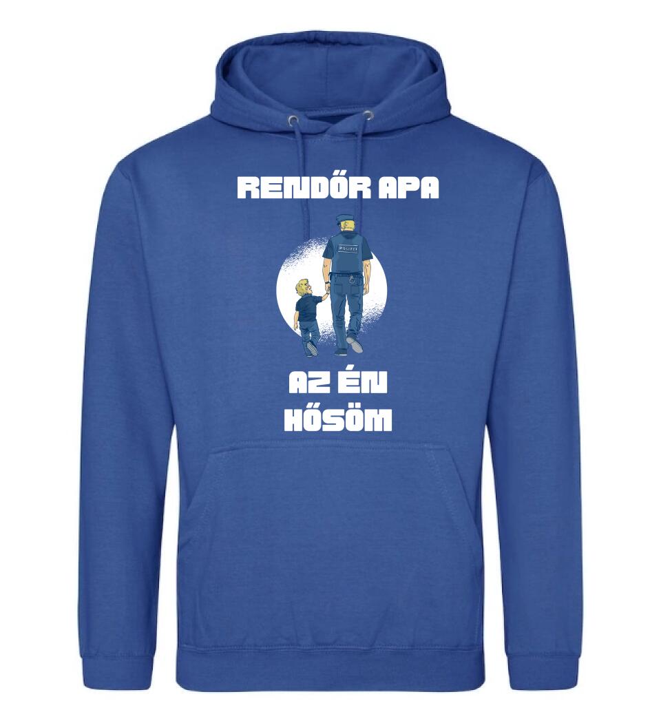 Rendőr apa hős póló