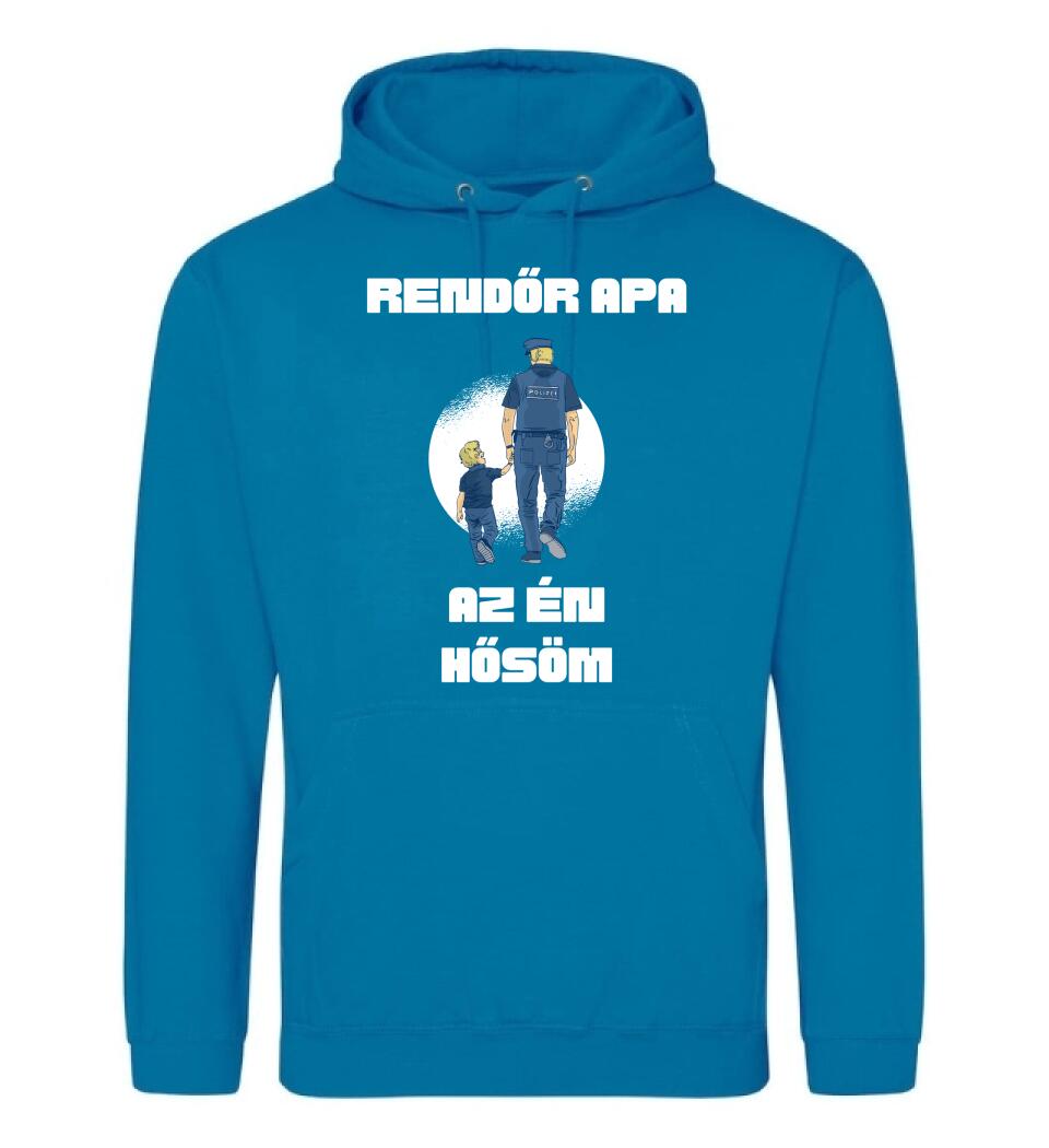 Rendőr apa hős póló