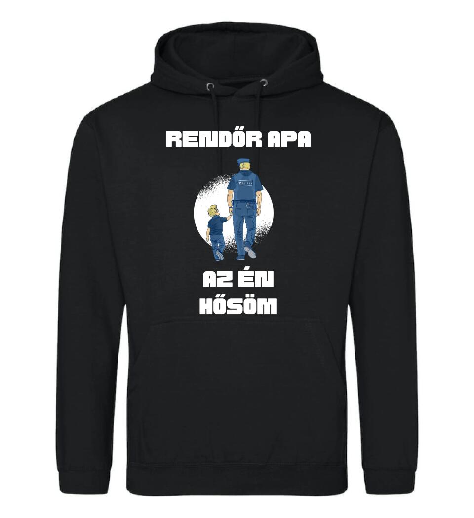 Rendőr apa hős póló