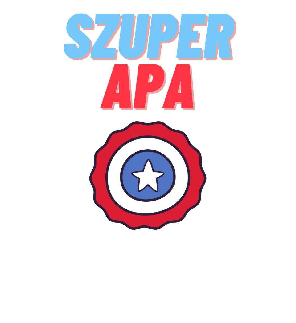 Szuper apa csillag póló