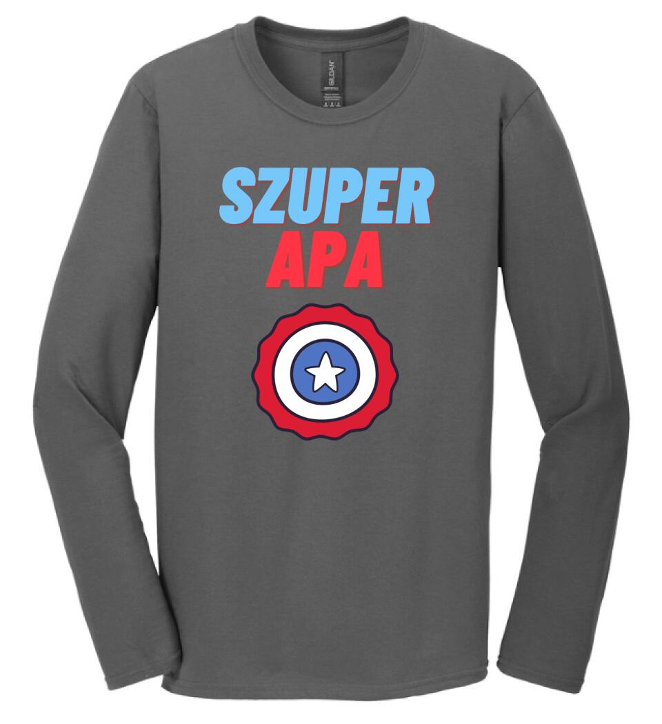 Szuper apa csillag póló