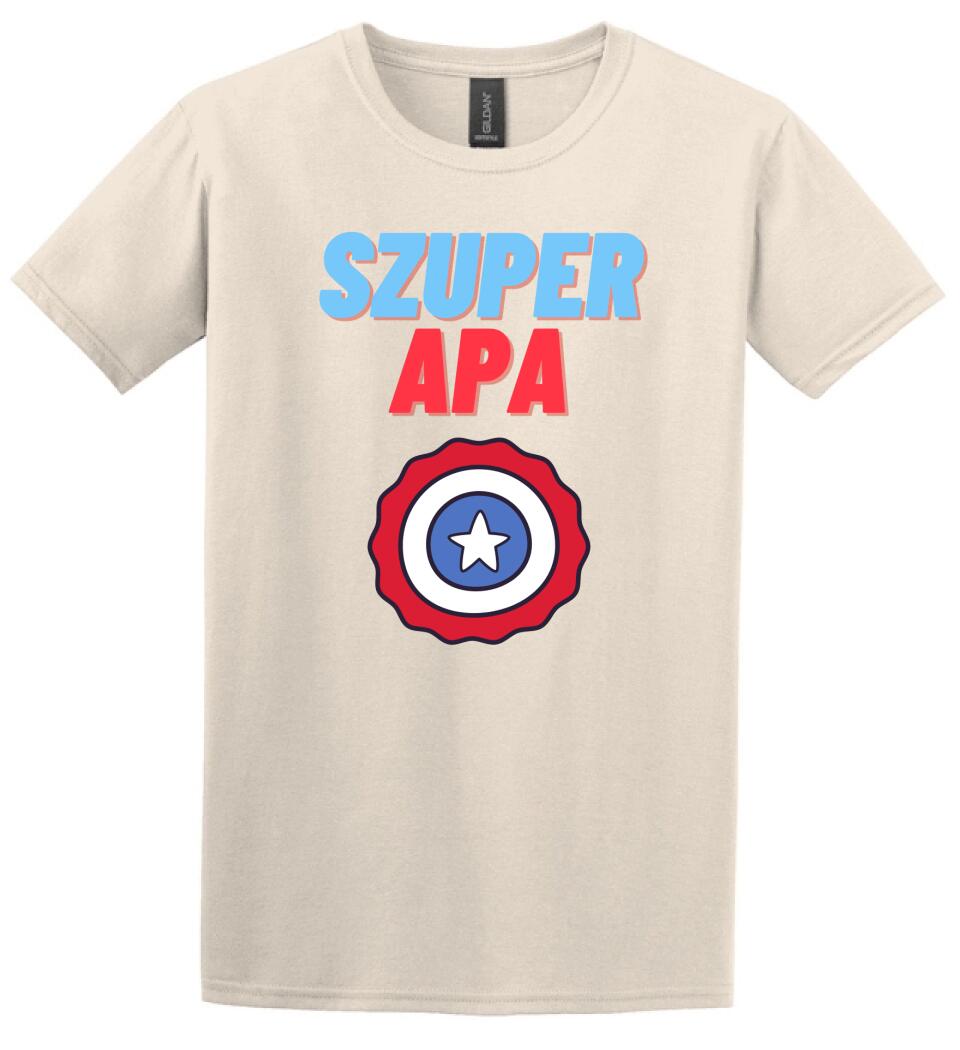 Szuper apa csillag póló