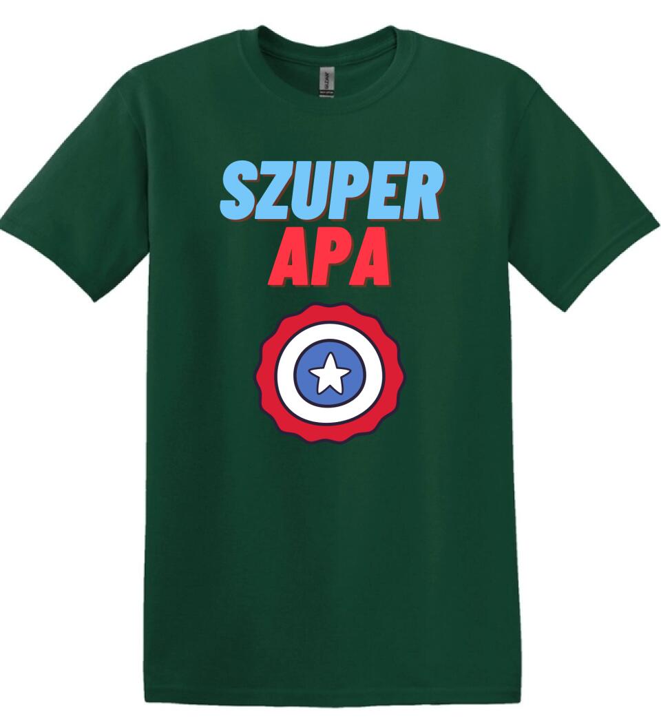 Szuper apa csillag póló
