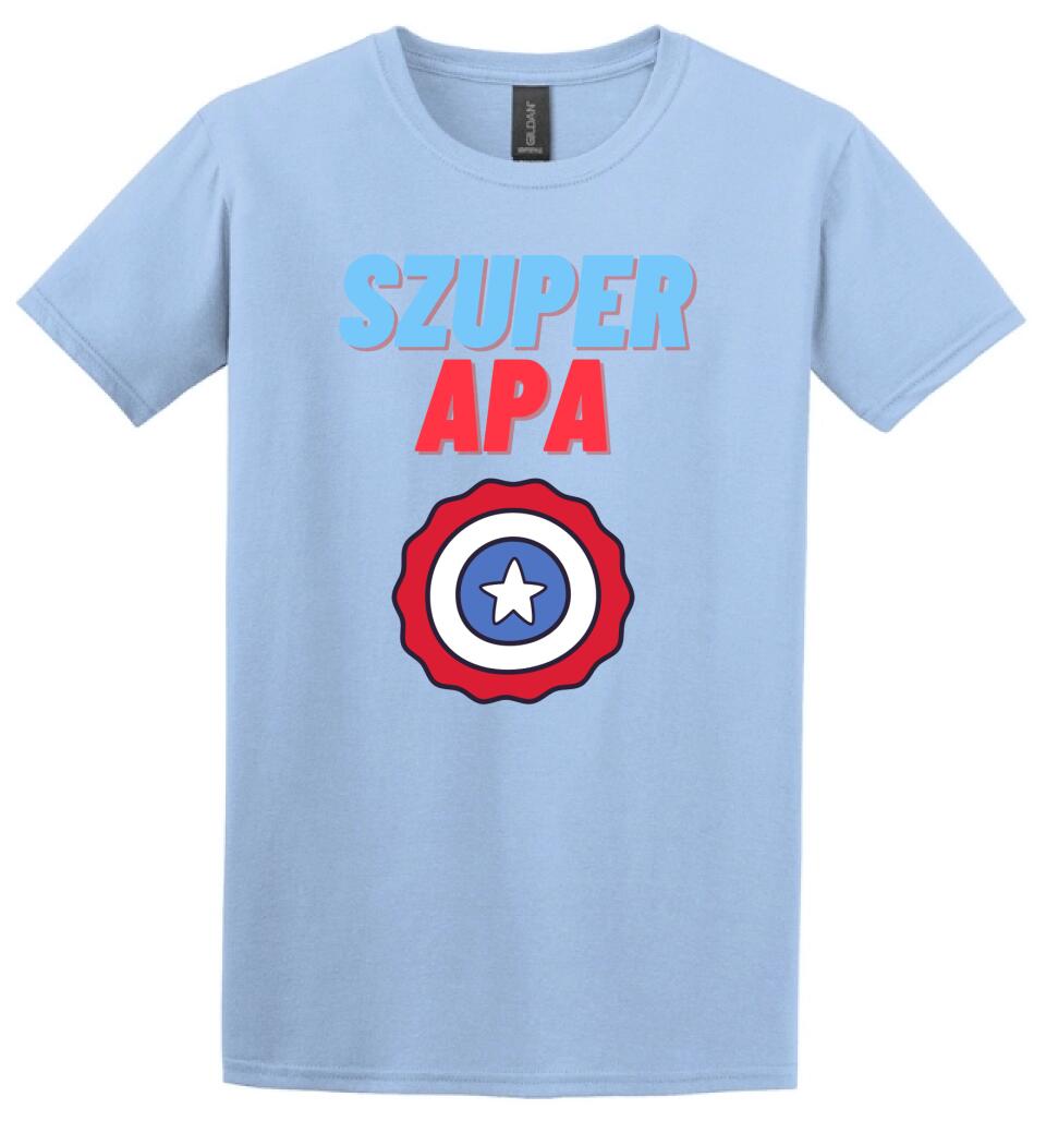 Szuper apa csillag póló