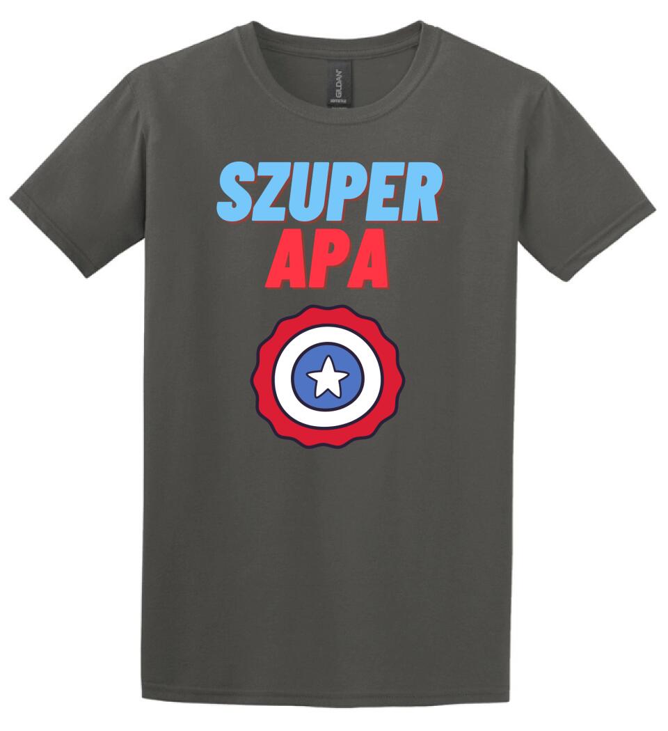 Szuper apa csillag póló