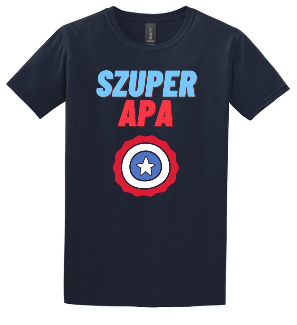 Szuper apa csillag póló