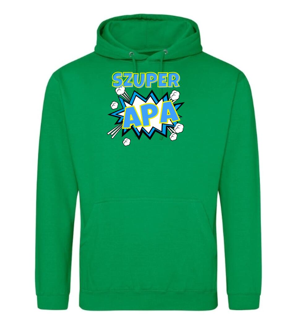 Szuper apa szines póló