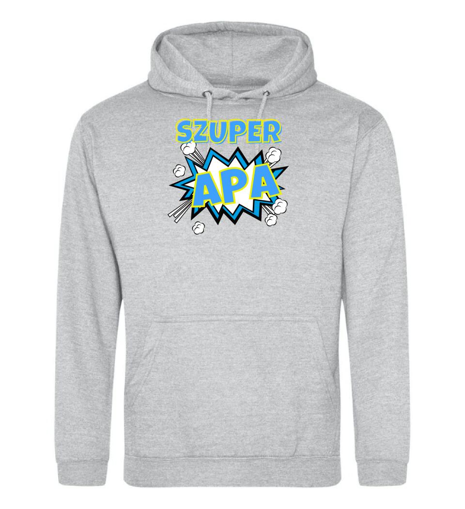 Szuper apa szines póló