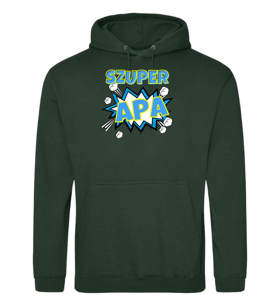 Szuper apa szines póló