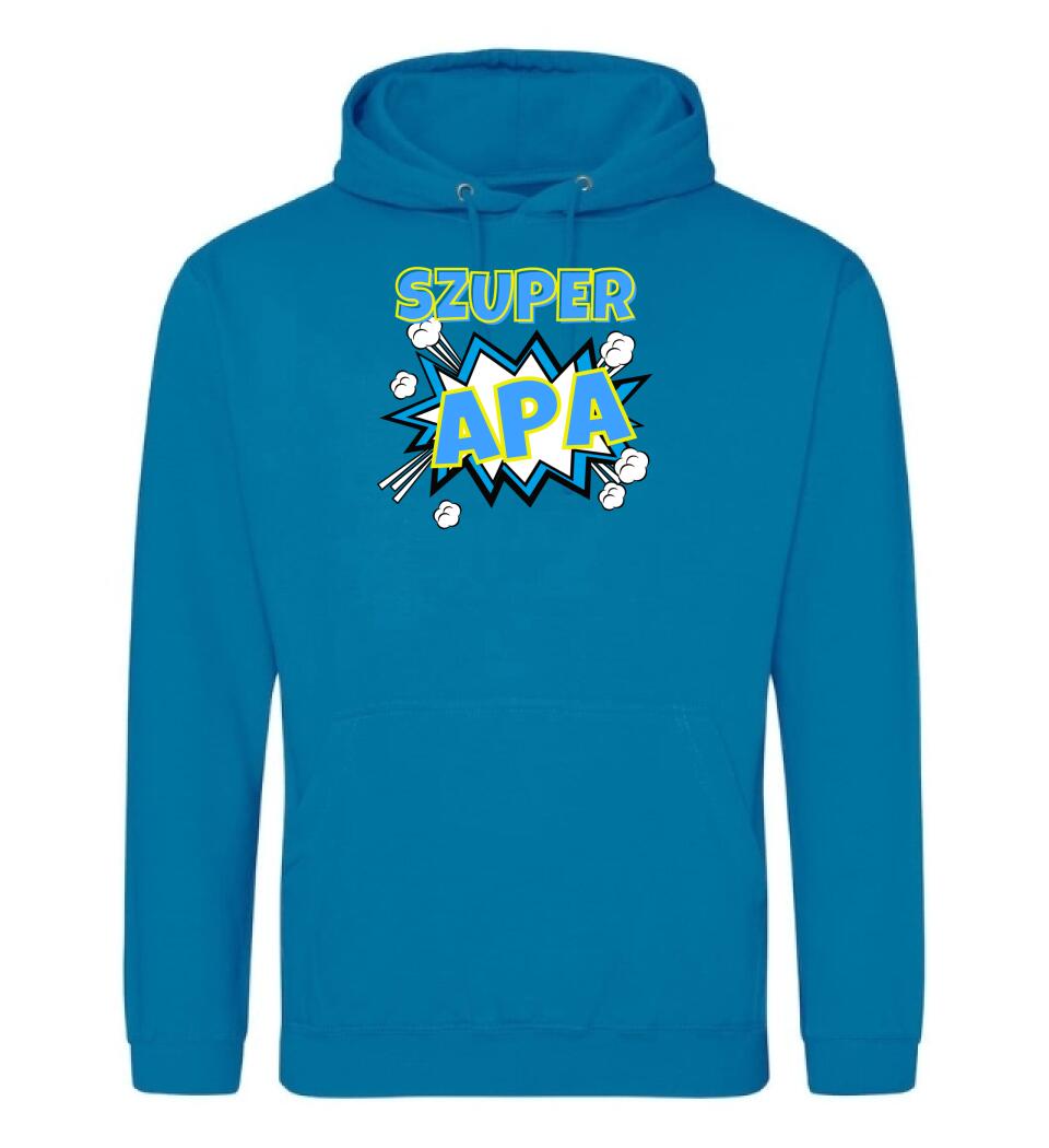 Szuper apa szines póló