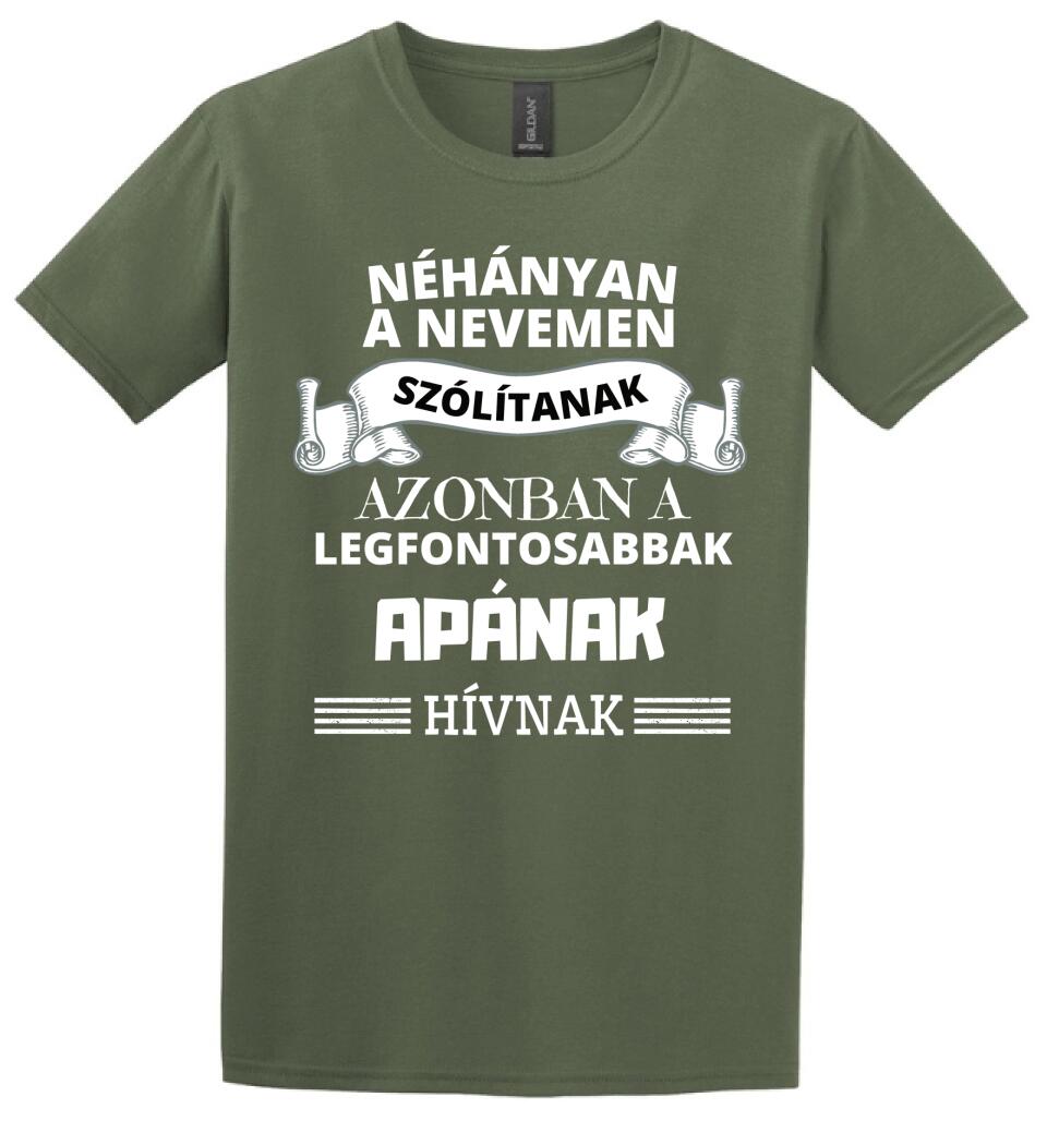 Néhányan apa póló