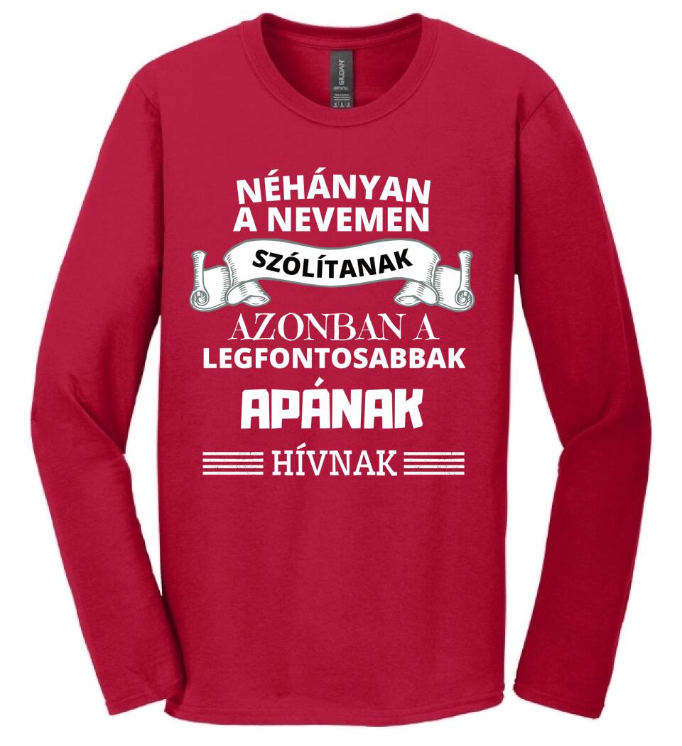 Néhányan apa póló