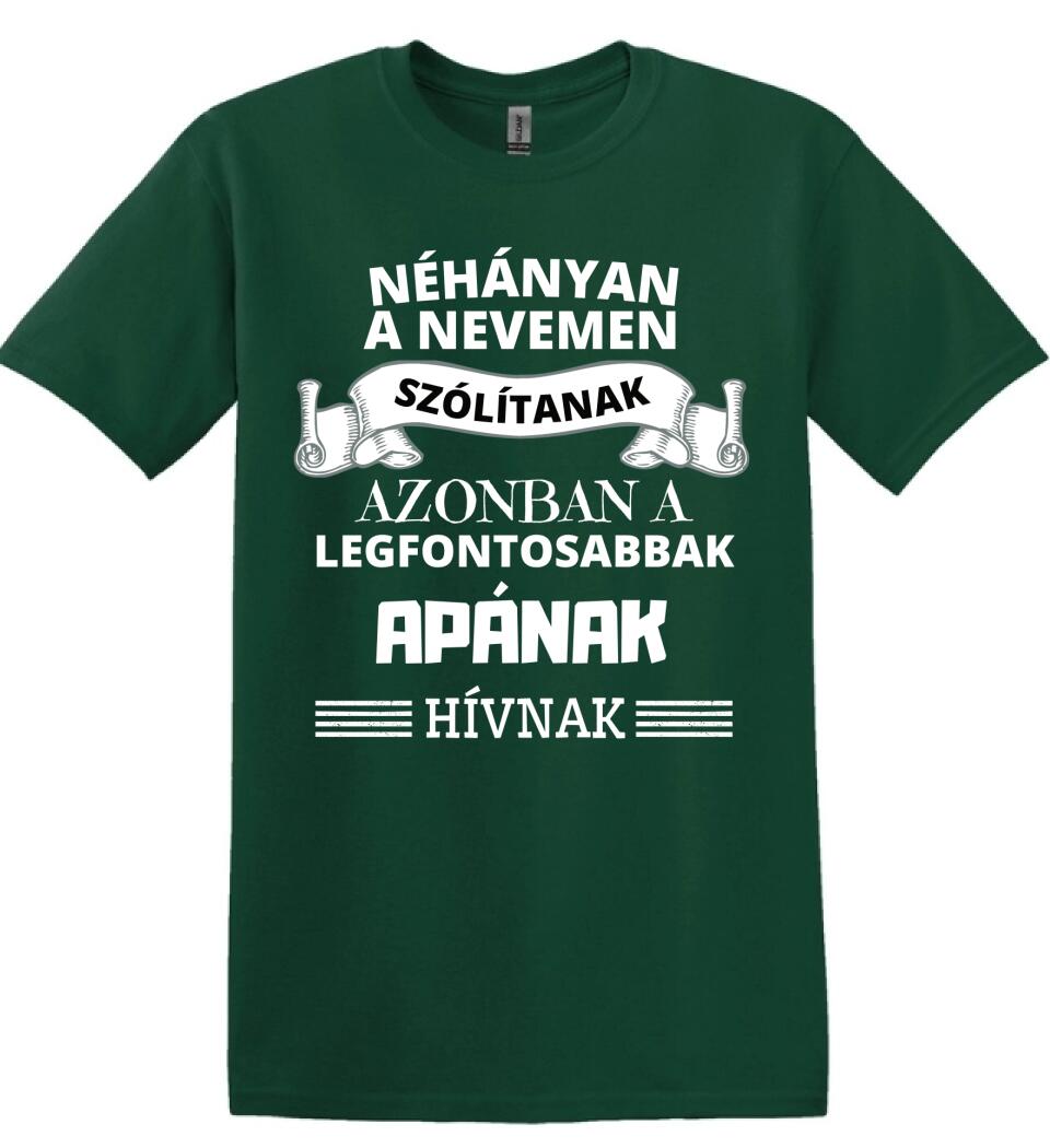 Néhányan apa póló