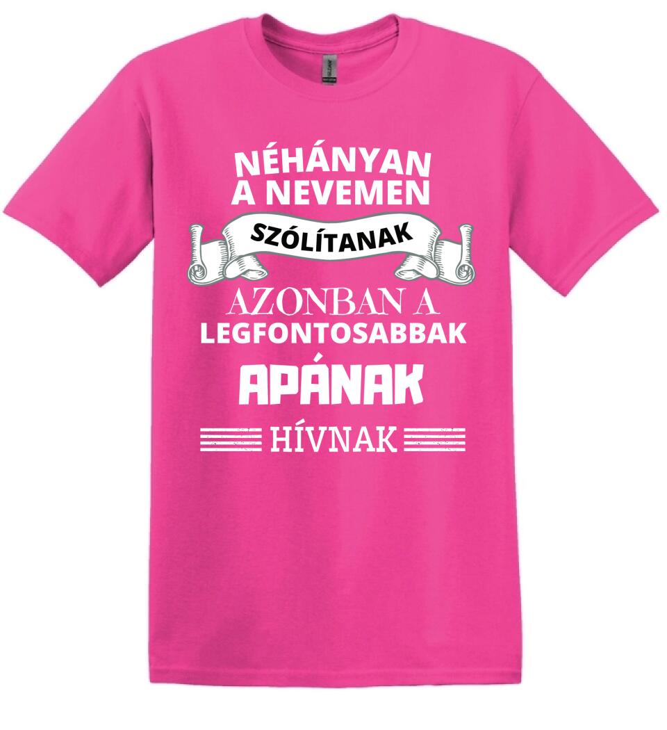 Néhányan apa póló