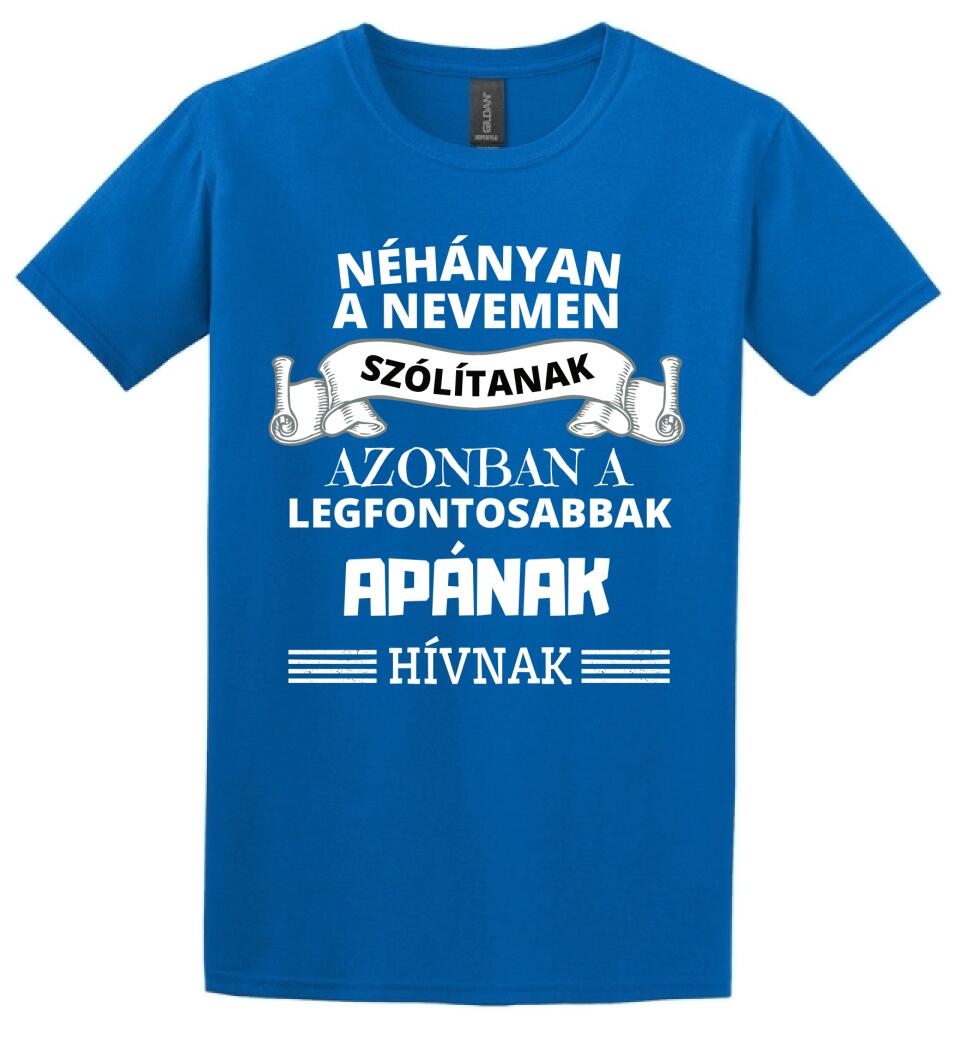 Néhányan apa póló