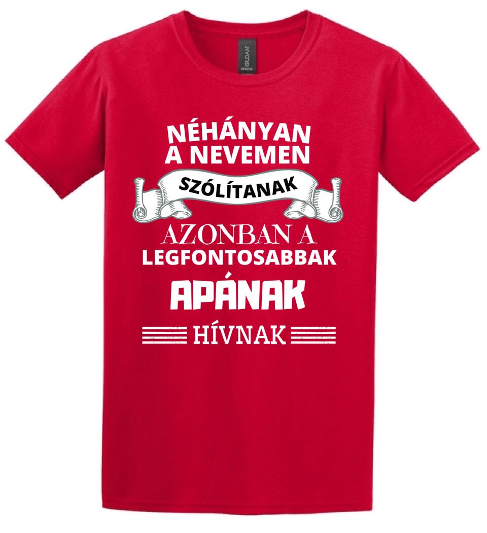 Néhányan apa póló