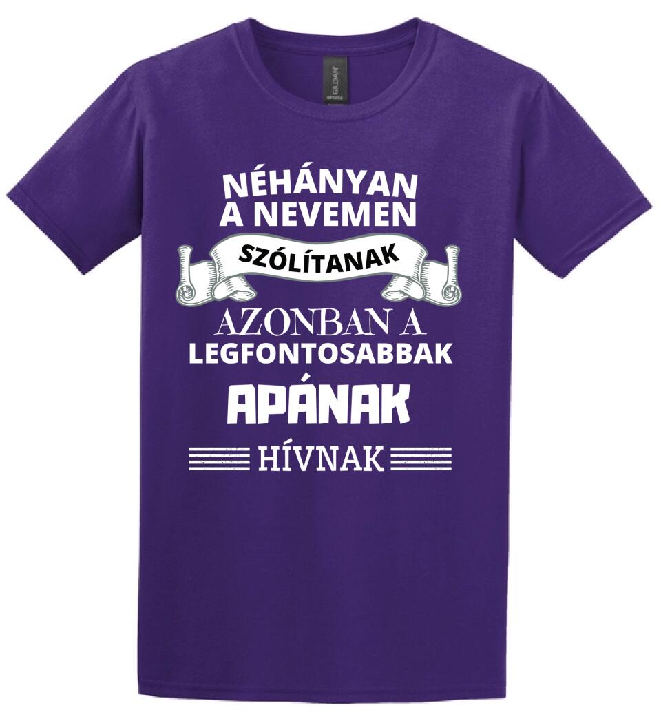 Néhányan apa póló