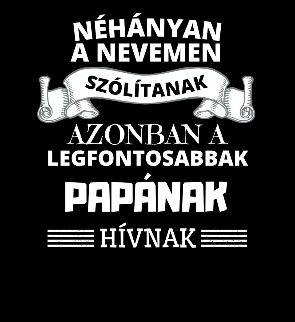 Néhányan papa póló