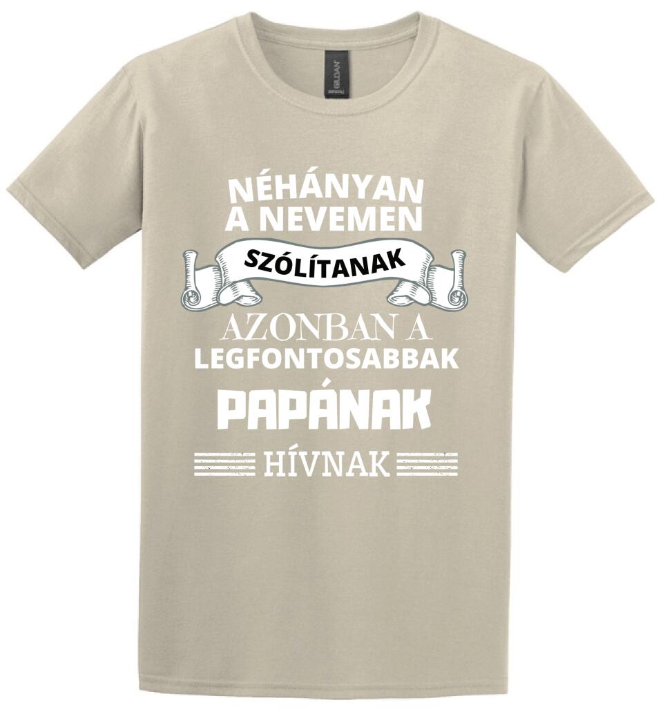 Néhányan papa póló