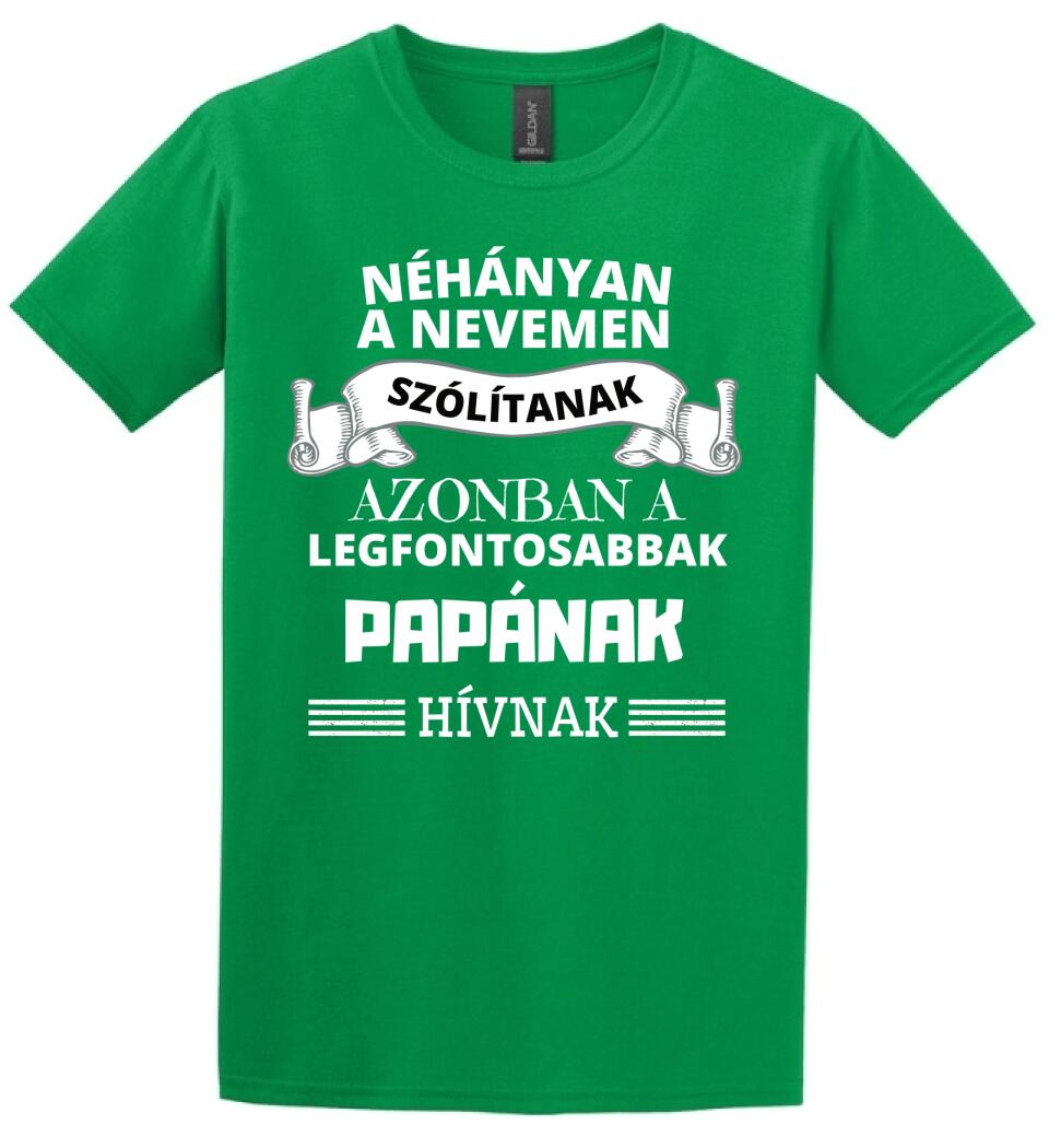 Néhányan papa póló