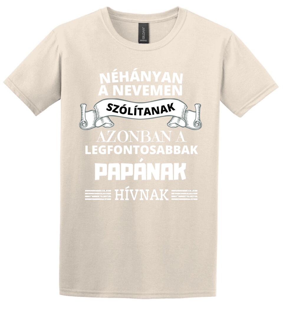 Néhányan papa póló