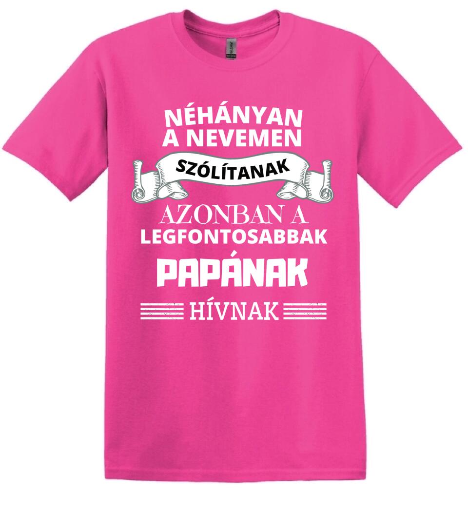 Néhányan papa póló