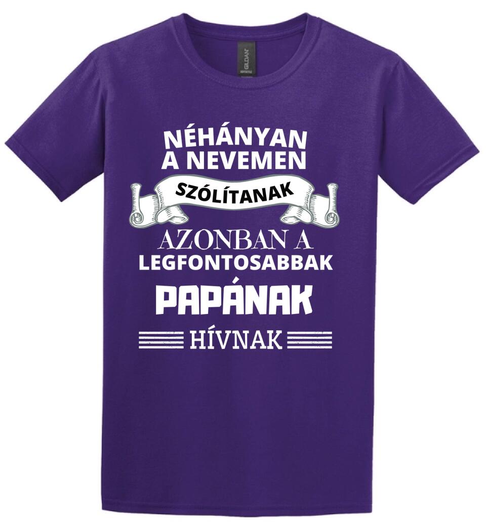 Néhányan papa póló
