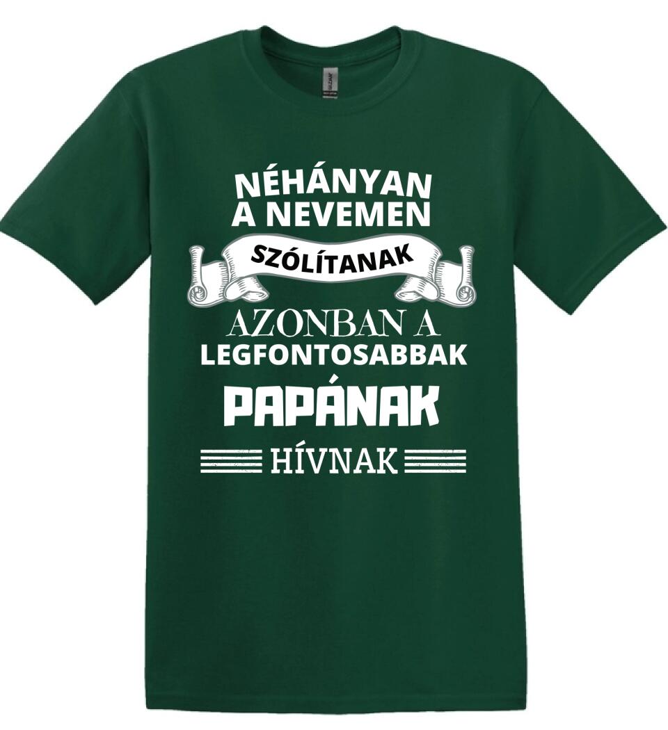 Néhányan papa póló