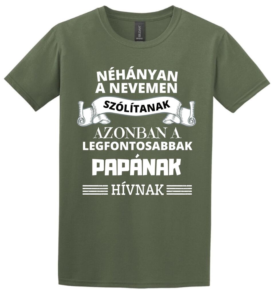 Néhányan papa póló