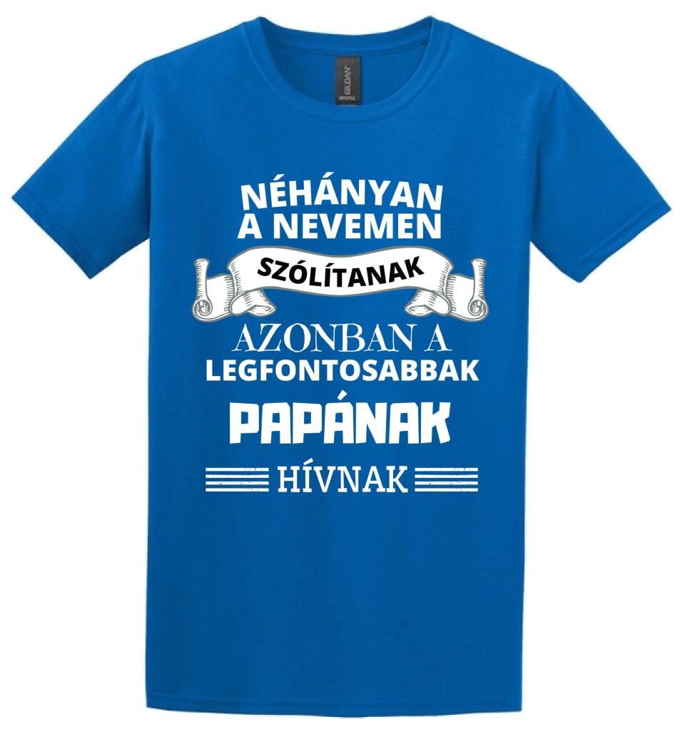 Néhányan papa póló