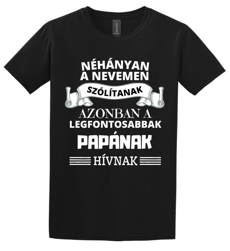 Néhányan papa póló