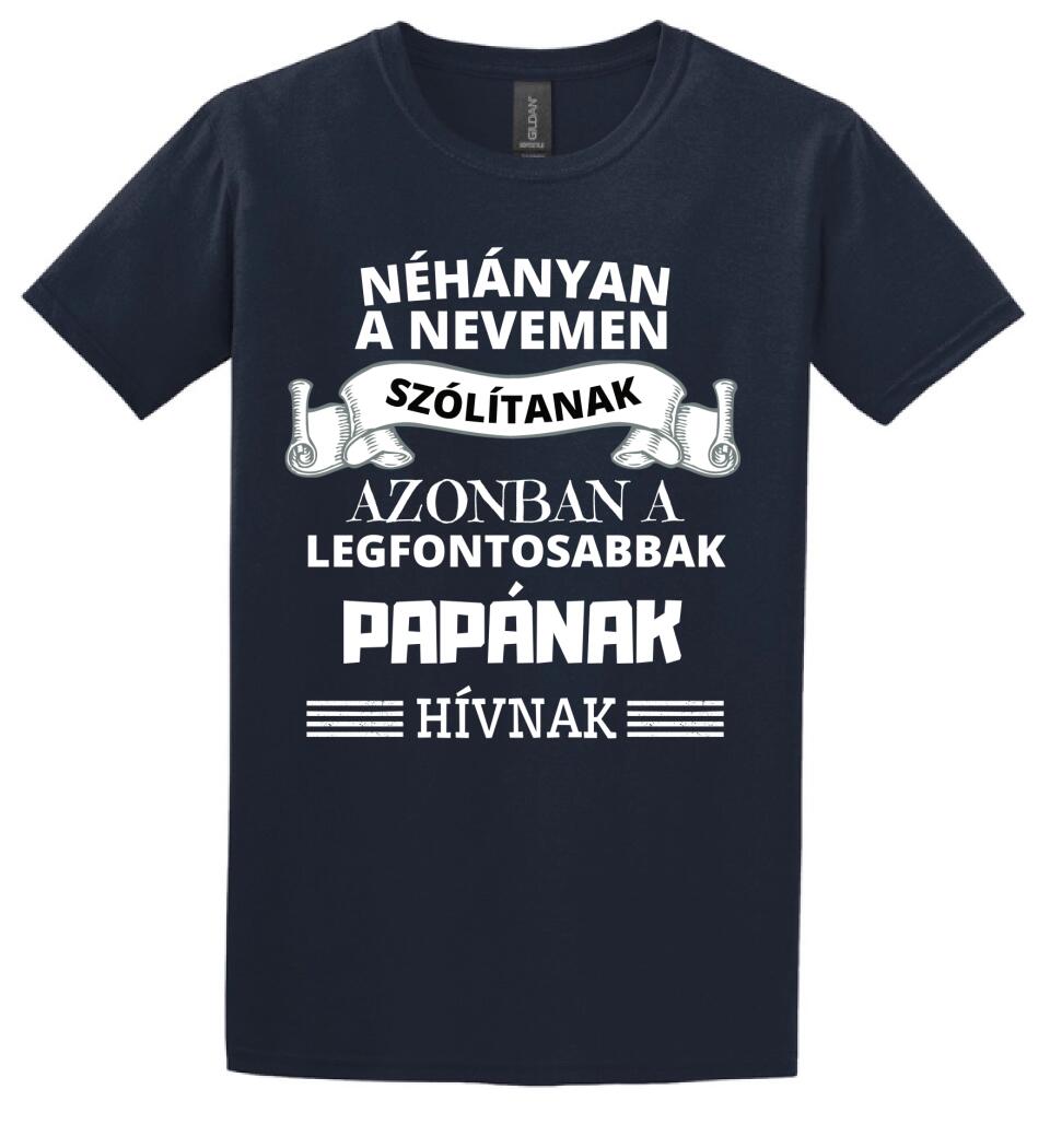 Néhányan papa póló