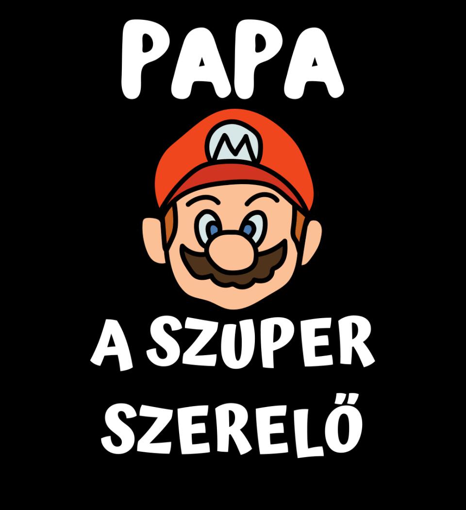 Papa a szerelő póló