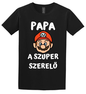 Papa a szerelő póló