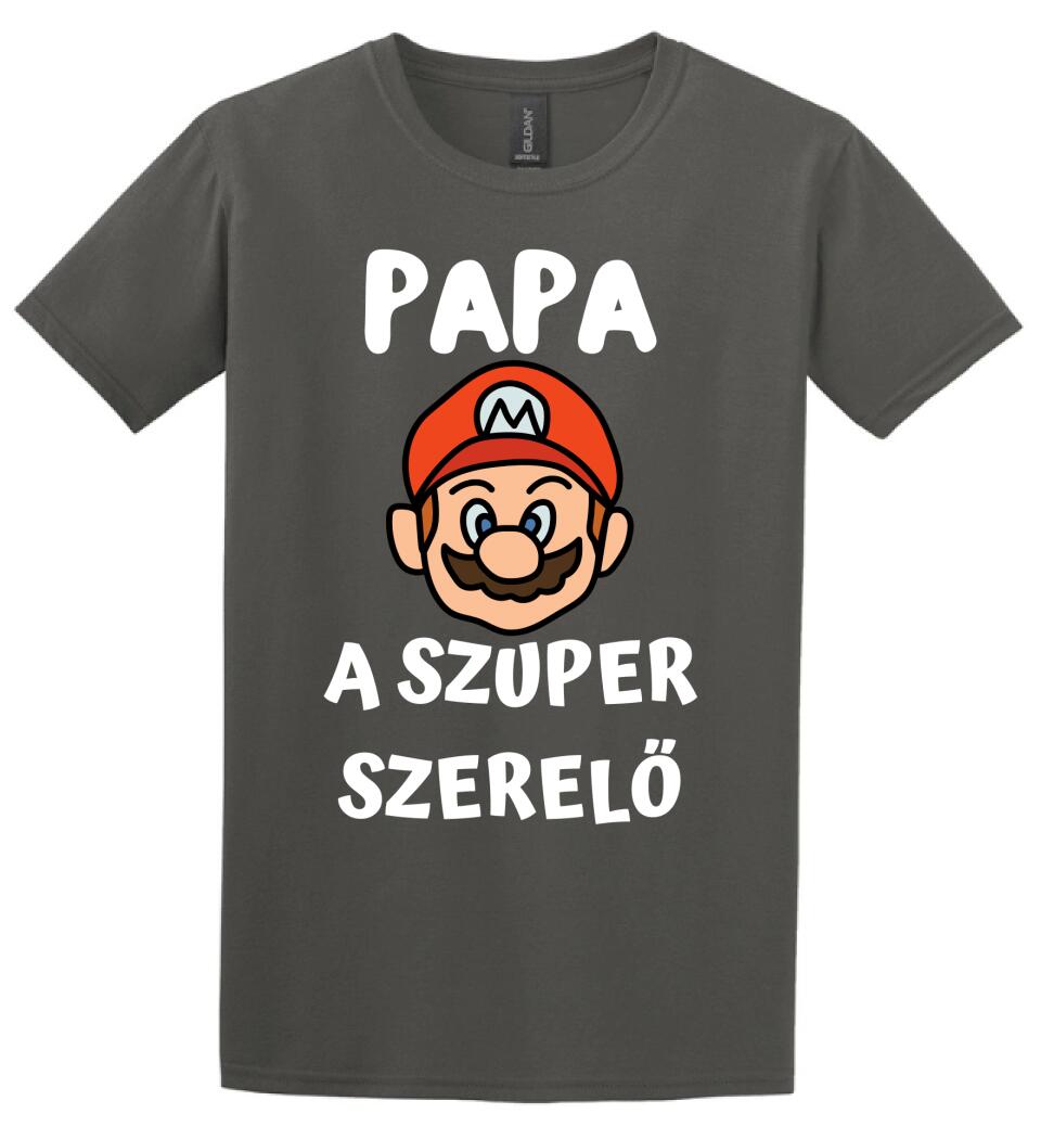 Papa a szerelő póló