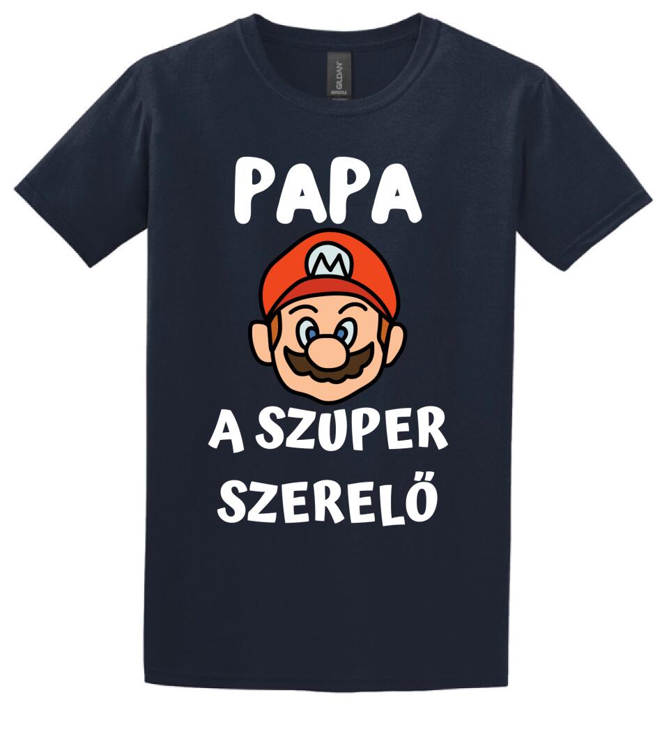 Papa a szerelő póló