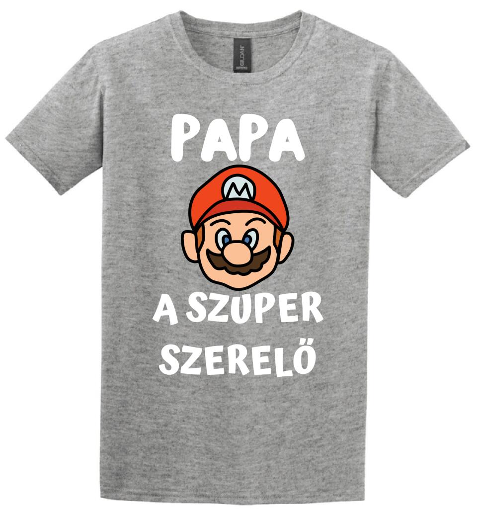 Papa a szerelő póló