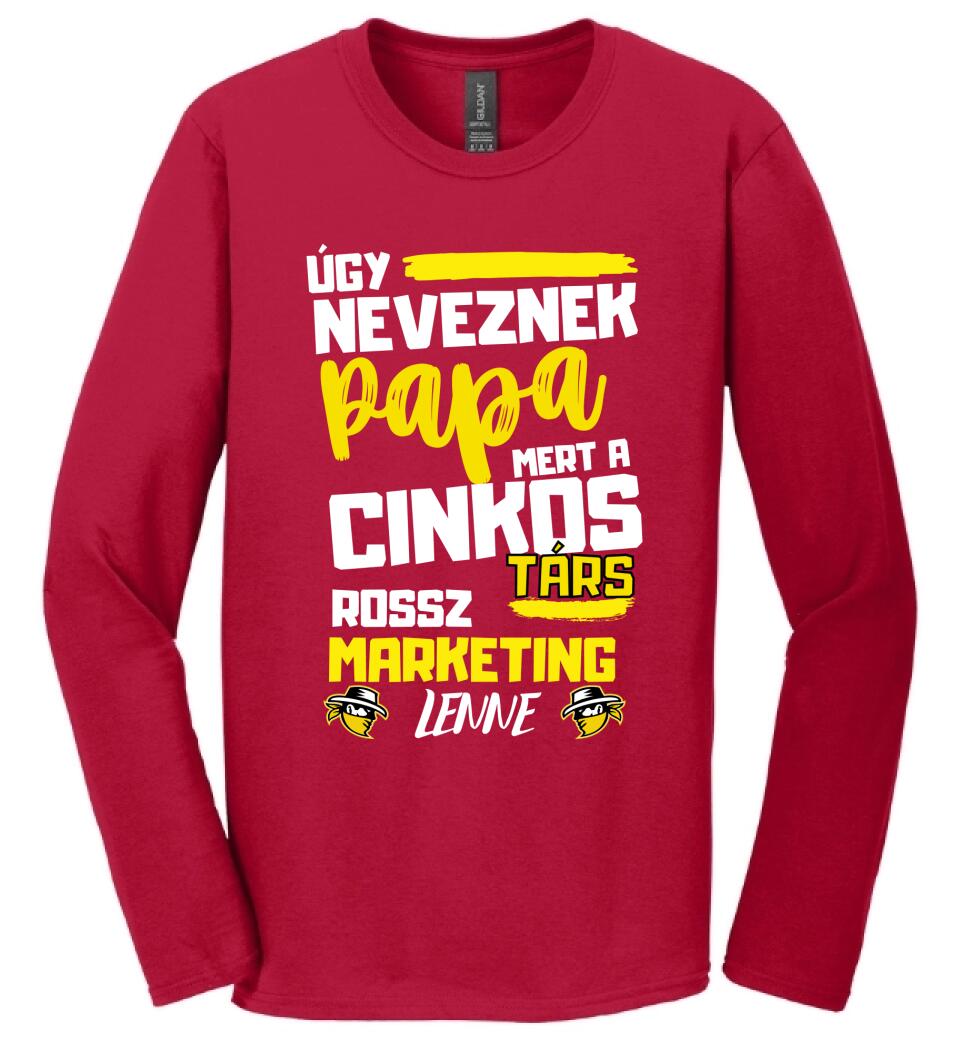 Papa cinkostárs póló