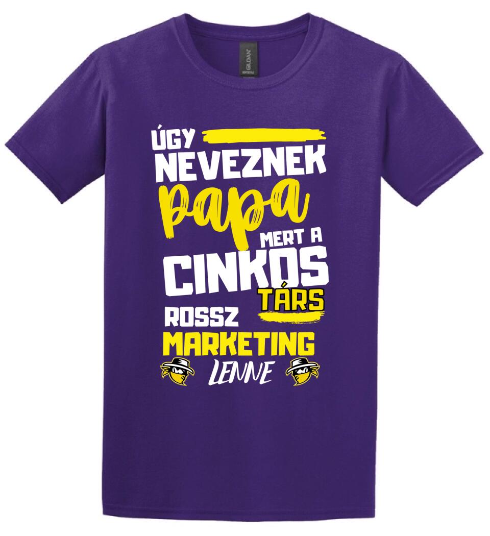 Papa cinkostárs póló