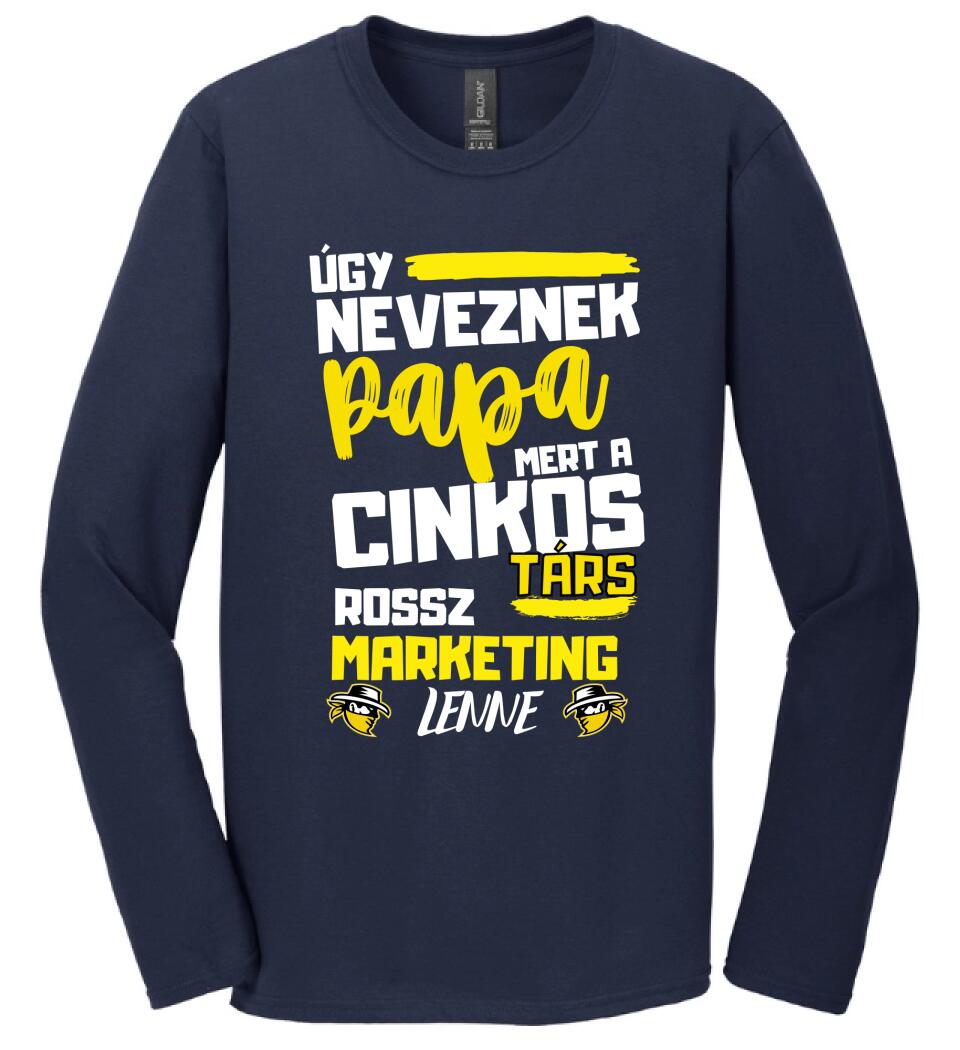 Papa cinkostárs póló