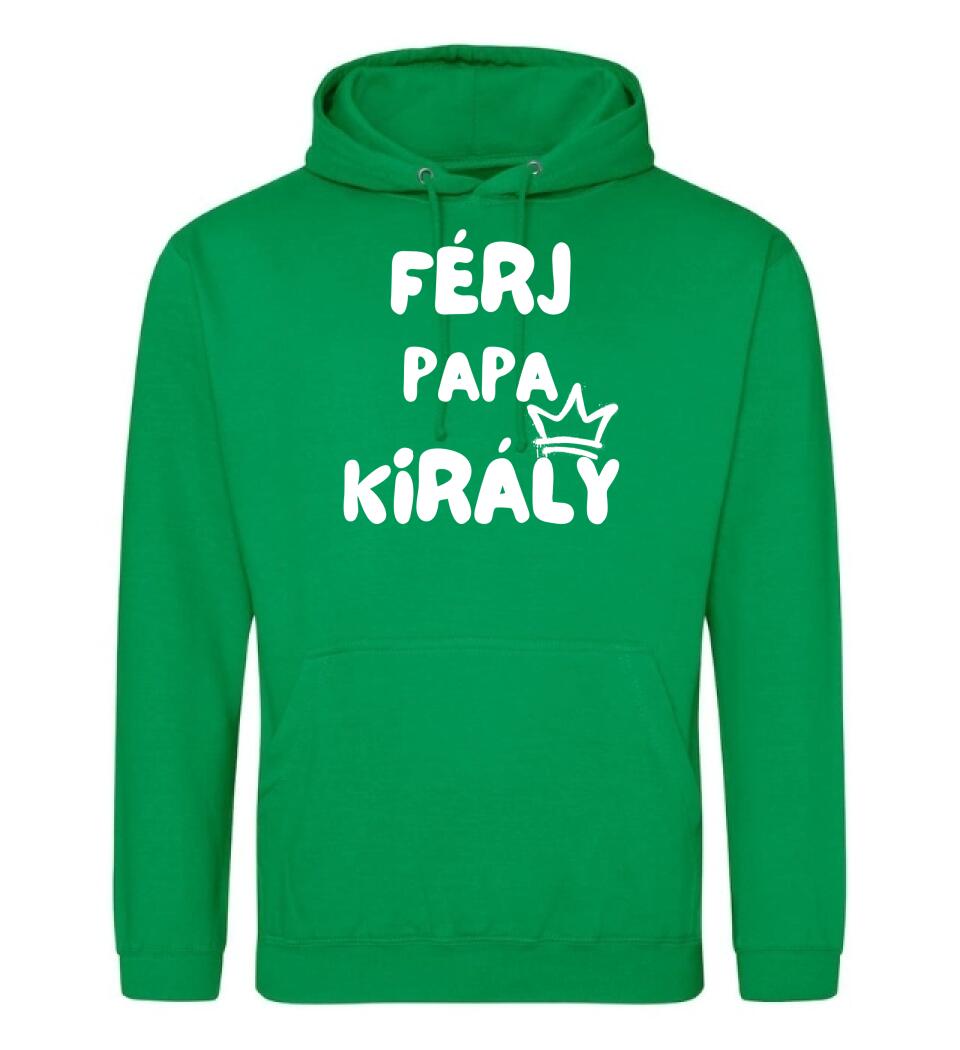 Férj, papa, király póló