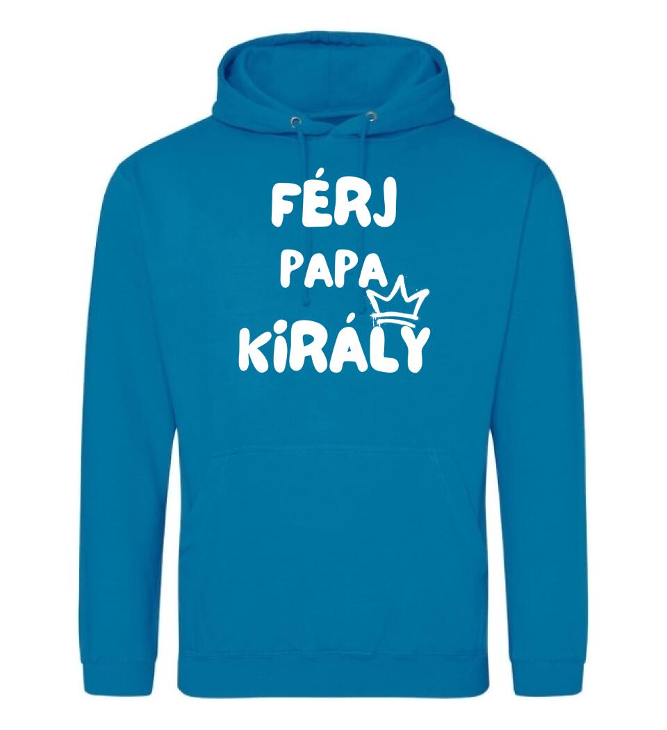 Férj, papa, király póló