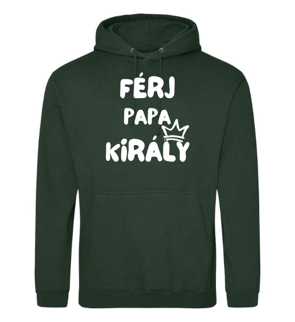 Férj, papa, király póló