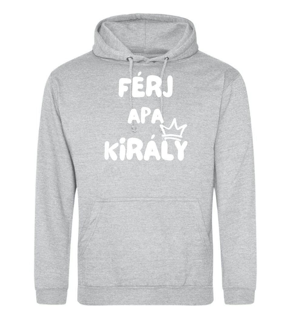 Férj, apa, király póló